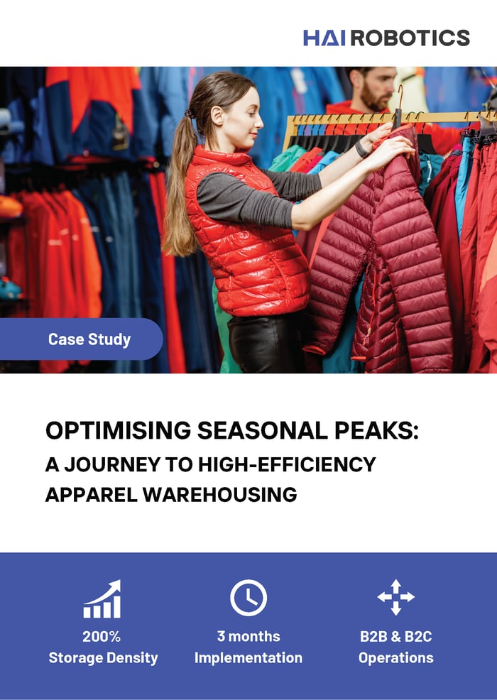 Optimising Seasonal Peaks - A Journey to High-Efficiency Apparel Warehousing Optimising Seasonal Peaks - A Journey to High-Efficiency Apparel Warehousing