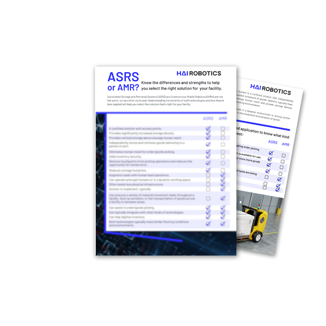 ASRS vs. AMR Checklist